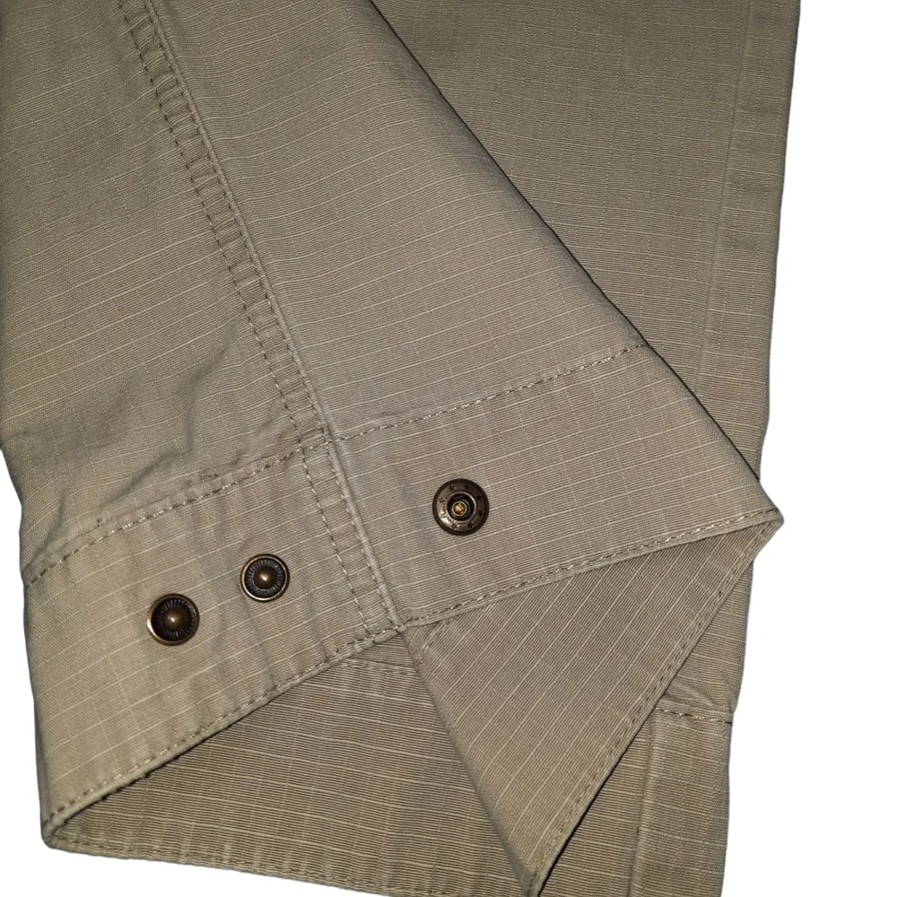 Eddie Bauer EB20 Ripstop Heritage Cargo Pants Tan SZ 38x32